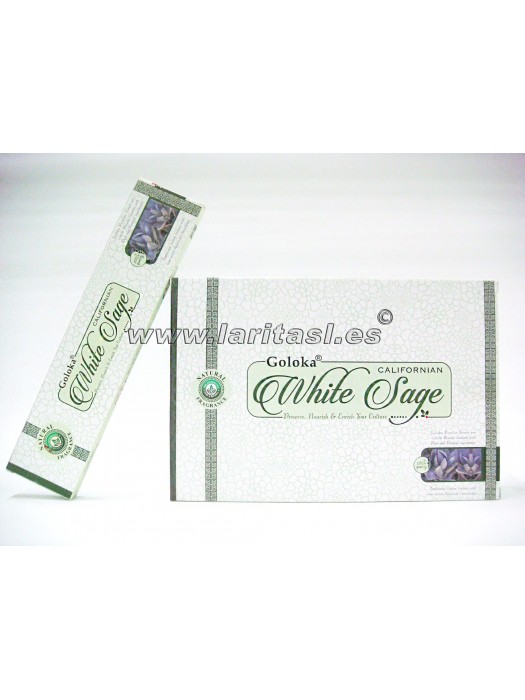 Goloka Popular Salvia Branca15gr (pack 12)